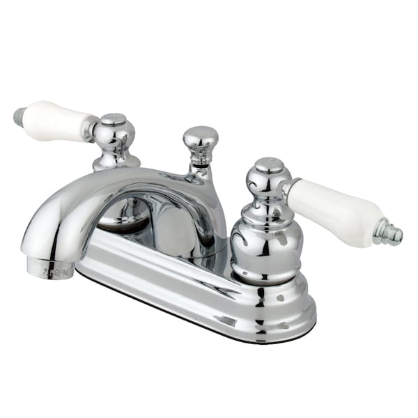 4" Centerset Bathroom Faucet, Chrome